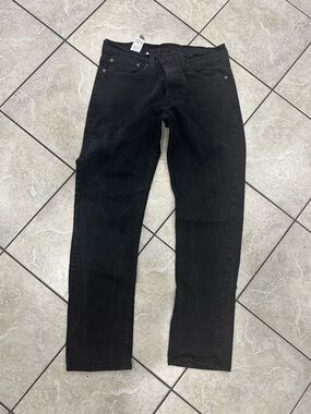 Levi's Black 511 Straight-Leg Jeans